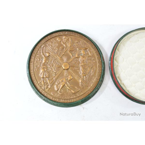 M�daille de table Bronze Forminier 1956 Berceau du Kasai Afrique Congo belge Colonie BELGIQUE