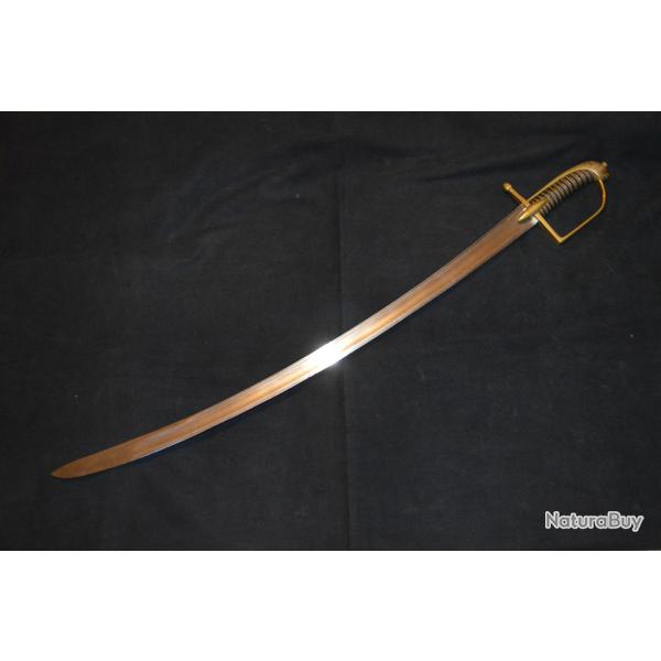 SABRE OFFICIER HUSSARD OU CHASSEUR A CHEVAL CAVALERIE LEGERE-REVOLUTION-EMPIRE-NAPOLEON 1er