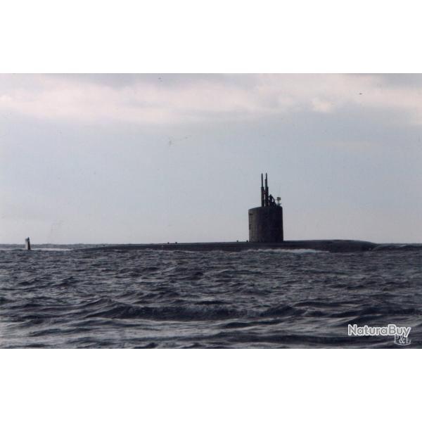 PHOTO - MARINE DE GUERRE  -  SSN761 - SPRINGFIELD " Toulon "Sous - Marin  19-2-2009 - N�7011