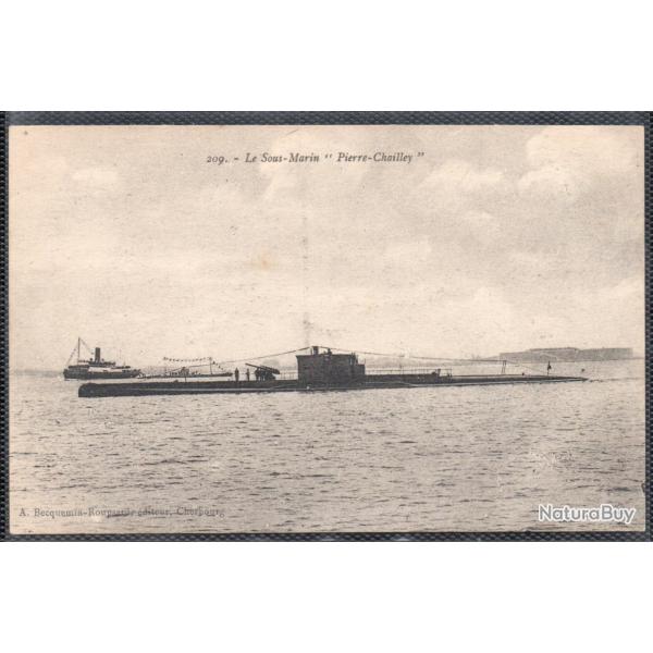 CPA - MARINE DE GUERRE  -  LE SOUS - MARIN " Pierre - Chailley  "  N�1491