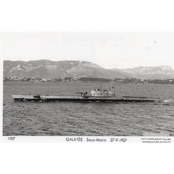 CPA - MARINE DE GUERRE  - SOUS - MARIN " GALATEE  "  N�3953