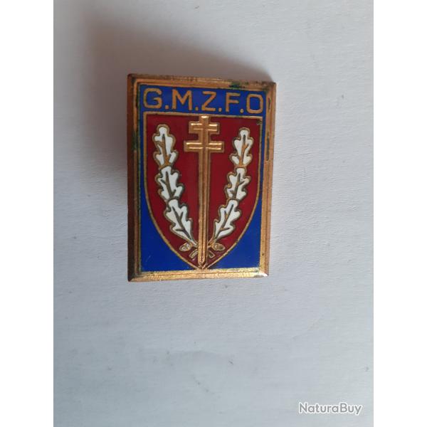 1 insigne Militaire G.M.Z.F.O Drago Paris Nice