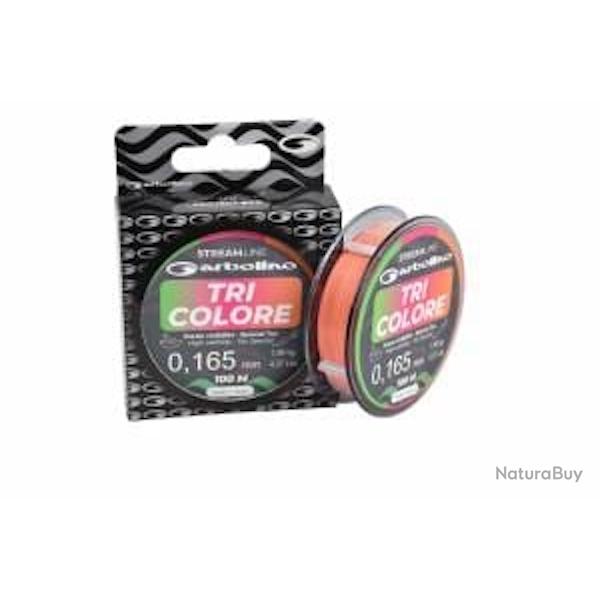 fil nylon p�che tricolore garbolino (20,5/100)