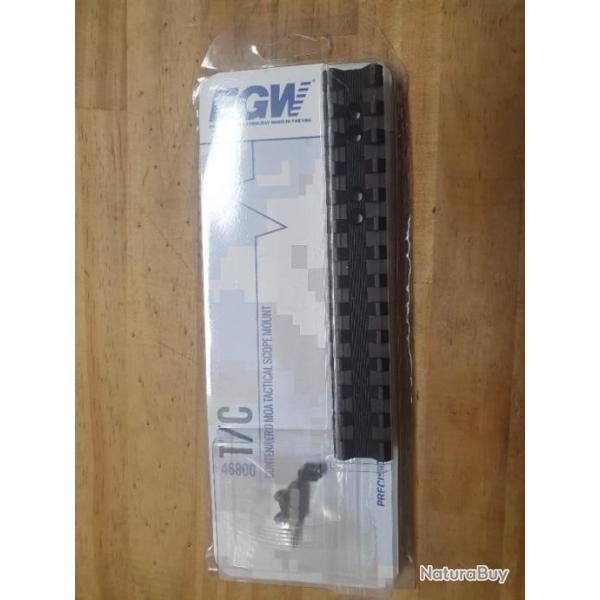 Rail picatinny EGW pour carabine THOMPSON CENTER mod�le CONTENDER