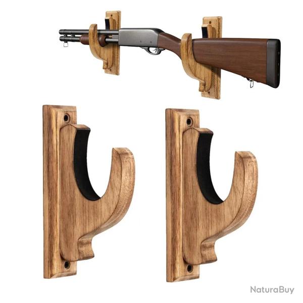 Support mural pour fusils et carabines - bois - LIVRAISON GRATUITE
