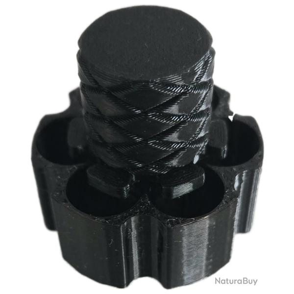 Speedloader chargeur rapide 357 Magnum 6 coups compatible S&W 686 et mod�le 19-4