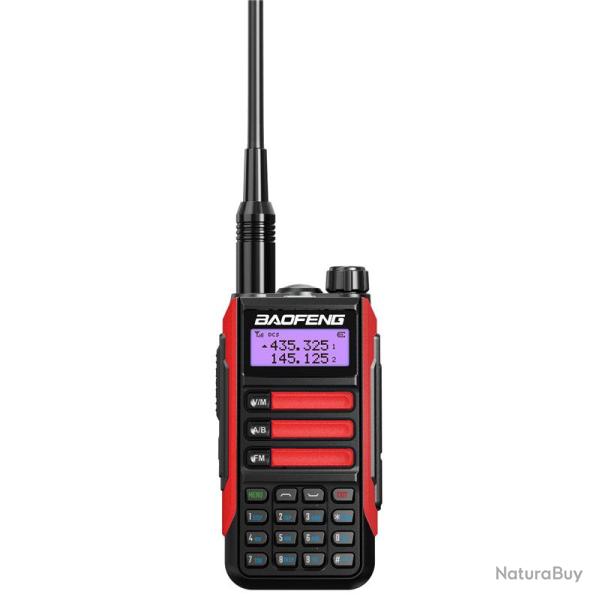 Radio double bande baofeng UV-16 pro - rouge - LIVRAISON GRATUITE