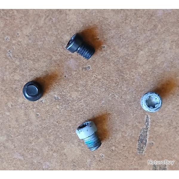 4 vis torx LEUPOLD d'origines pour embases LEUPOLD filetage 8-40 � .170