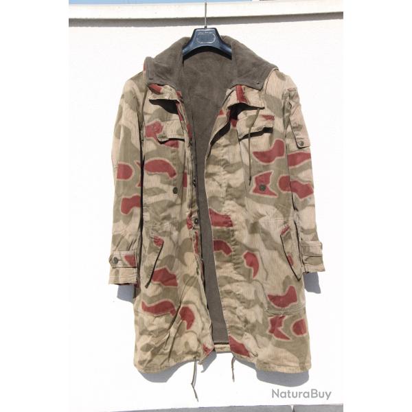 Rare parka Allemande camoufl�e sumpftarn de la BGS garde fronti�re Allemagne de l'Ouest ann�es 60