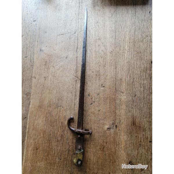 Ba�onnette Fran�aise mod�le GRAS 1874