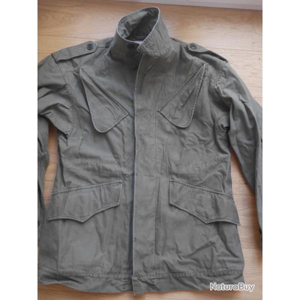 Veste de treillis kaki OTAN de l'arm�e n�erlandaise