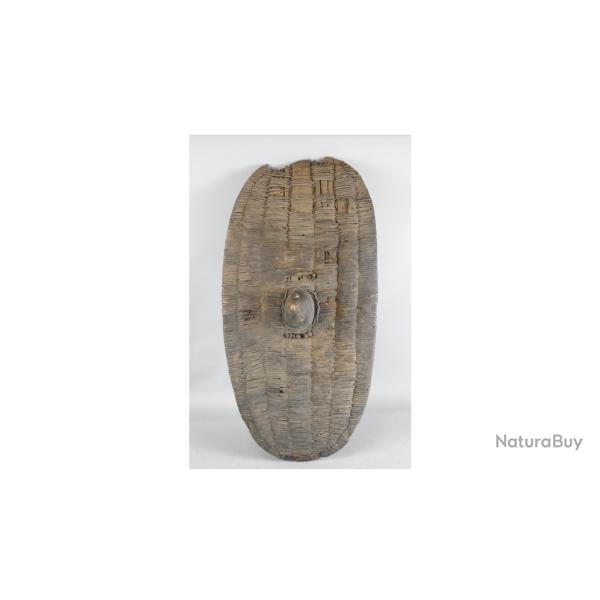 Bouclier de guerre en bois, Tutsi, Rwanda