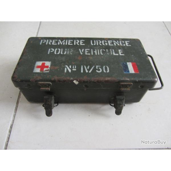 Boite militaire 1ere urgence pour v�hicule 1950