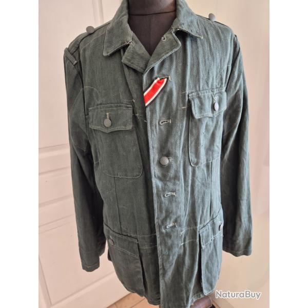 Veste drillich verte