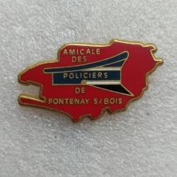 PINS POLICE NATIONALE AMICALE DES POLICIERS DE FONTENAY SOUS BOIS