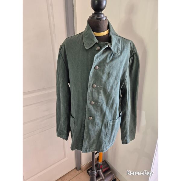 Ensemble de travail drillich vert.