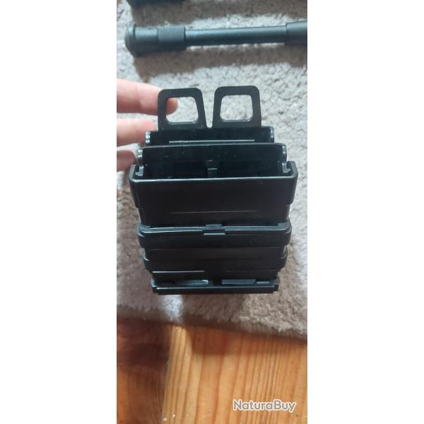 Double porte chargeur