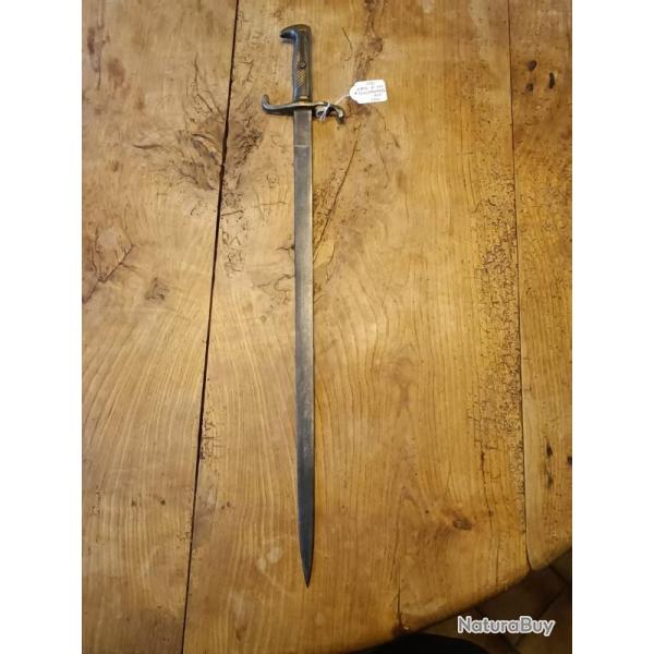 BA�ONNETTE ALLEMANDE NON REGLEMENTAIRE SUR LE MODELE 1871