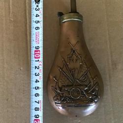 Poire poudre noire en cuivre