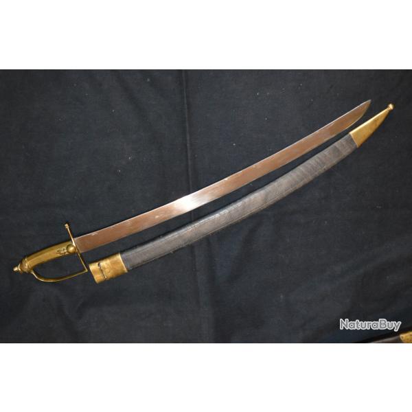 SABRE DES COMPAGNIES D'ELITE DE GRENADIERS D'INFANTERIE-PERIODE REVOLUTIONNAIRE 1790-1798