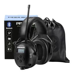 Casque Antibruit &Eacute;lectronique PROHEAR 033 NRR 25 dB Bluetooth 5.3 AM/FM Rechargeable Noir