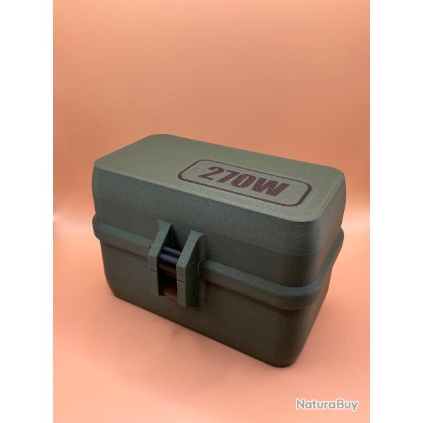 Bo�te de stockage / transport de munitions 270W verte