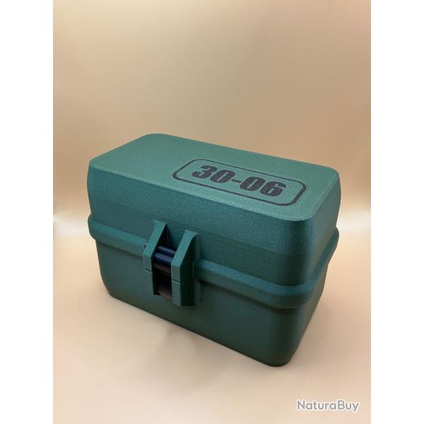 Bo�te de stockage / transport de munitions 30-06 verte