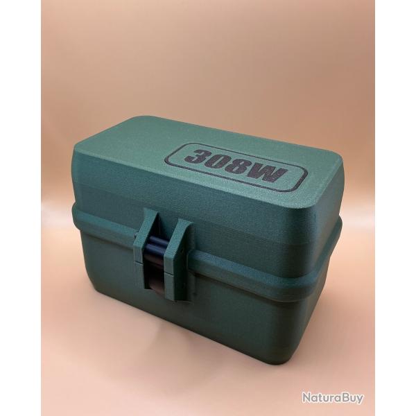 Bo�te de stockage / transport de munitions 308W verte