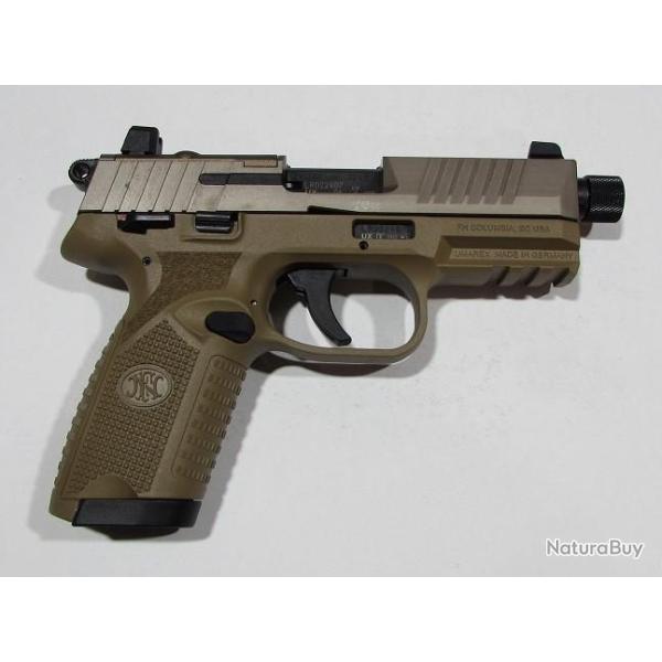 PISTOLET SEMI AUTOMATIQUE FN Herstal mod 502 filet� cal 22lr FDE Neuf