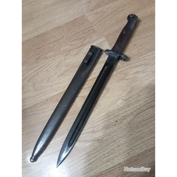 Ba�onnette Belge ,FN Mauser Mle 98Mod�le court