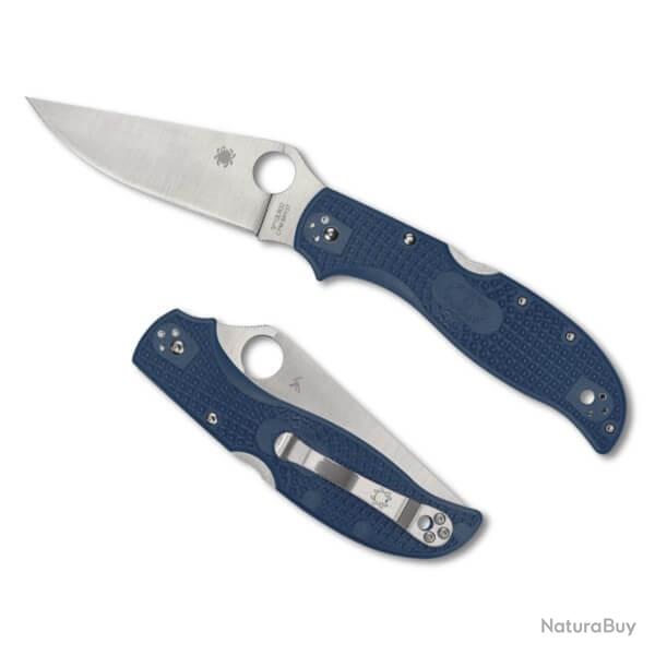 Couteau de poche Spyderco Stretch 2 XL bleu C258PCBL