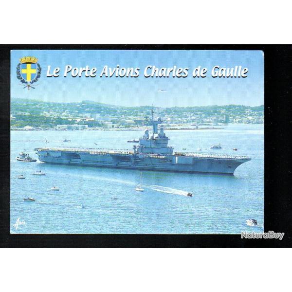 toulon le porte avions charles de gaulle cpm