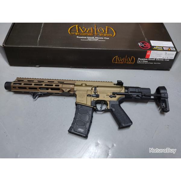 Avalon Calibur II CQC ASTER Tan VFC AEG