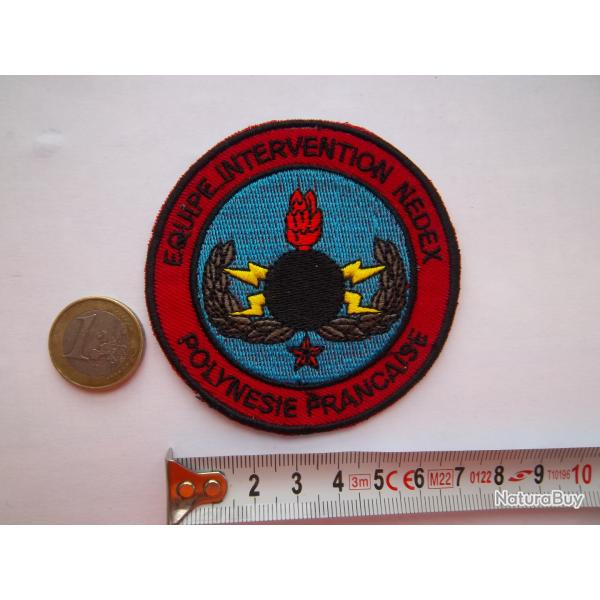 �cusson militaire intervention NEDEX Polyn�sie Fran�aise (Neutralisation Explosifs)