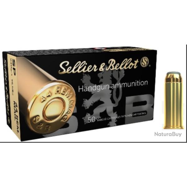 SELLIER & BELLOT cal.44 Rem Mag SP 240 grains - 15.5 grammes /600