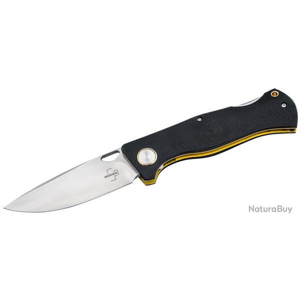 Boker Couteau Epicenter Backlock - Lame 88mm - Manche G10 - Clip