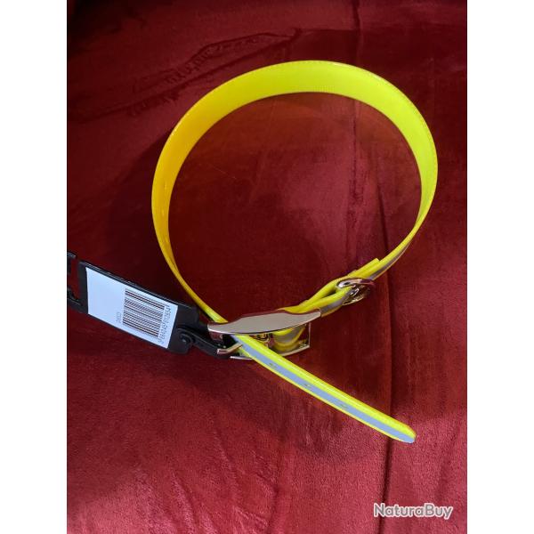 Collier fluo jaune