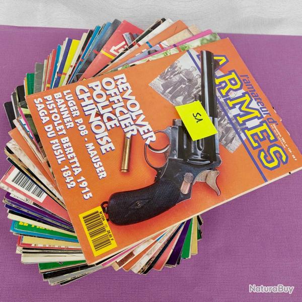 Revue l'AMATEUR D'ARMES (69 exemplaires compris entre le 62 et le 120)