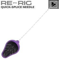 Aiguille &agrave; Epissure Avid Carp Re-Rig Quick Splice Needle