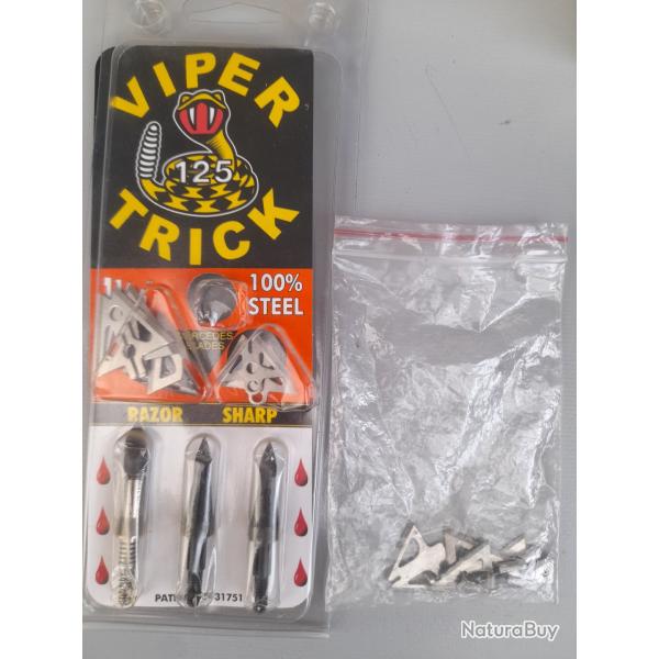 Lames de chasse Vipertrick et plus