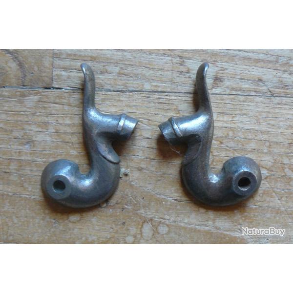 2 chiens de fusil