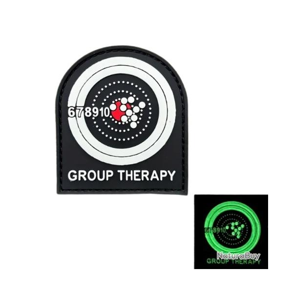 Patch Group Therapy PVC - Fluorescent - velcro - Livraison gratuite