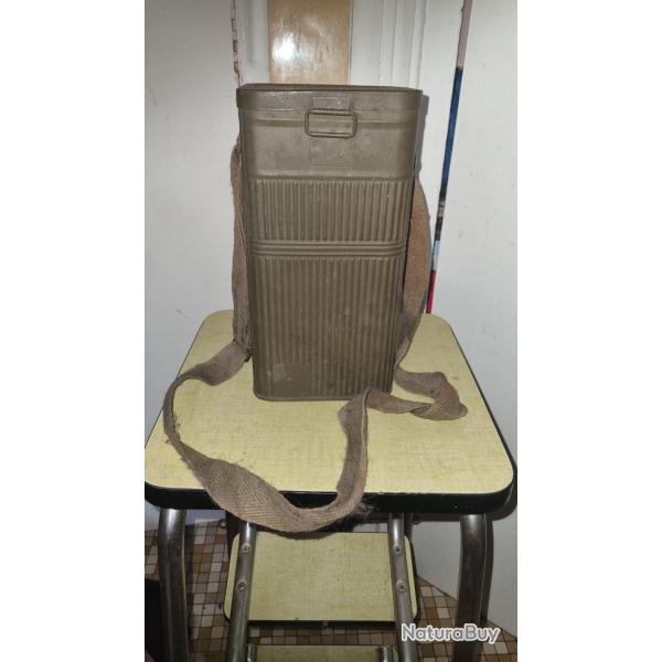 Boite masque anti gaz Franais WW2