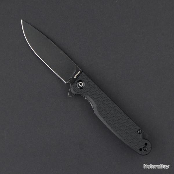 Couteau Daggerr Dopey DL Lame Acier 8Cr14MoV Blk Manche Black FRN Linerlock DGRDPMBKBW