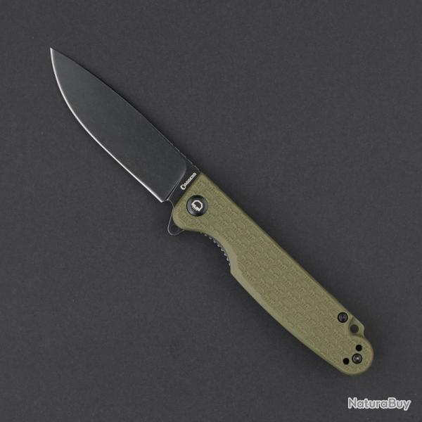 Couteau Daggerr Dopey DL Lame Acier 8Cr14MoV Blk Manche OD Green FRN Linerlock DGRDPMOLBW