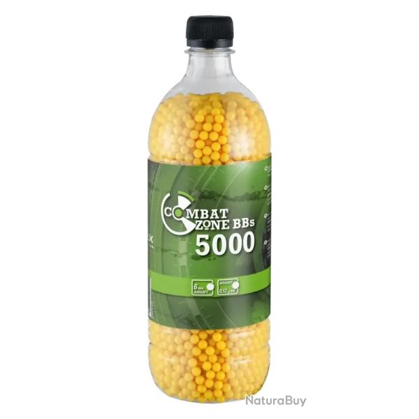 Munition Airsoft Combat Zone Billes jaunes CAL.6mm X5000