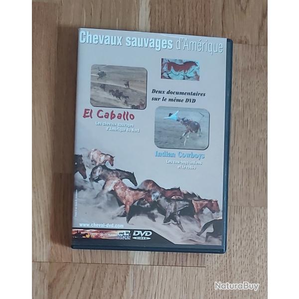 DVD sur les CHEVAUX SAUVAGES et le RODEO au USA