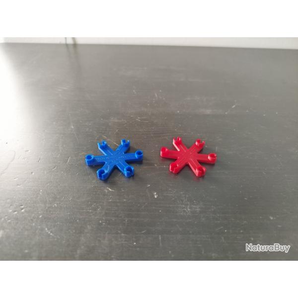 2 Etoiles amorces poudre noire type 1075