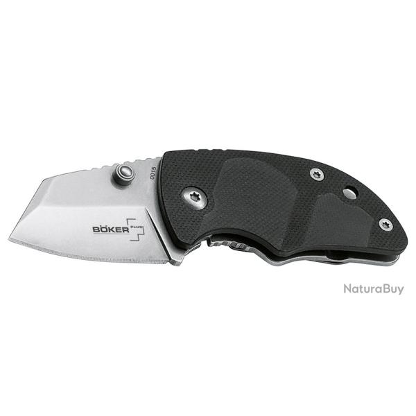 Boker Couteau DW-2 - Lame 41mm - Manche Acier/Zytel - Clip