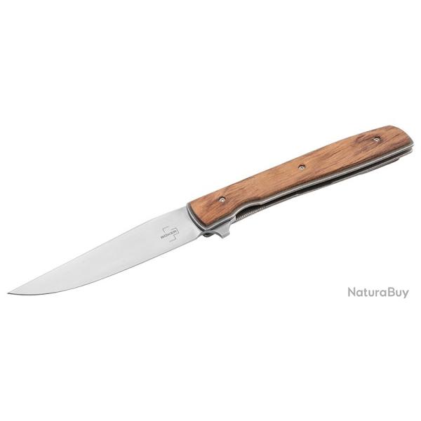 Boker Couteau Urban Trapper - Lame 89mm - Manche Cocobolo - Etui Nylon